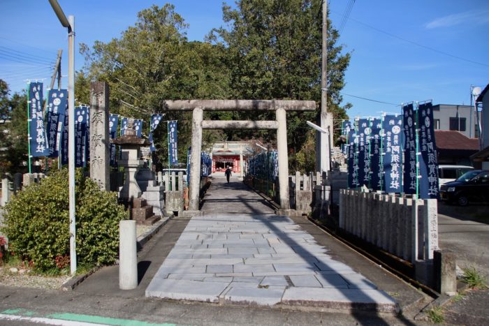 速玉大社から少し歩いたところにある阿須賀王子のある神社。